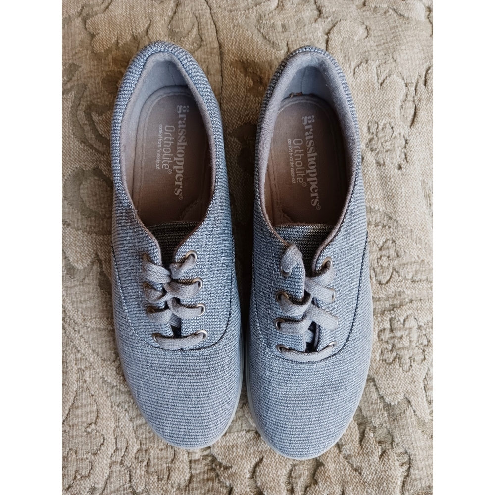 Grasshoppers Gray Sneakers - Picture 4 of 9
